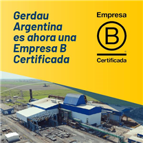 Gerdau Argentina es ahora una Empresa B Certificada
